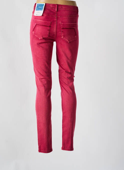 Blugi cu croială slim roz STREET ONE femeie