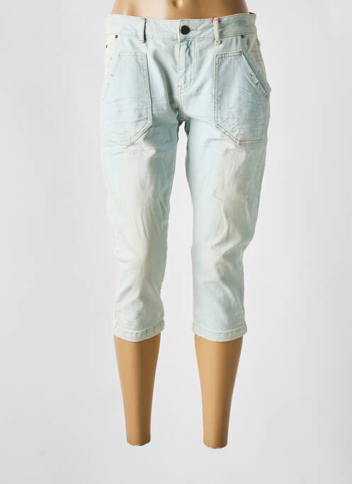 Pantalon trei sferturi albastru CKS femeie