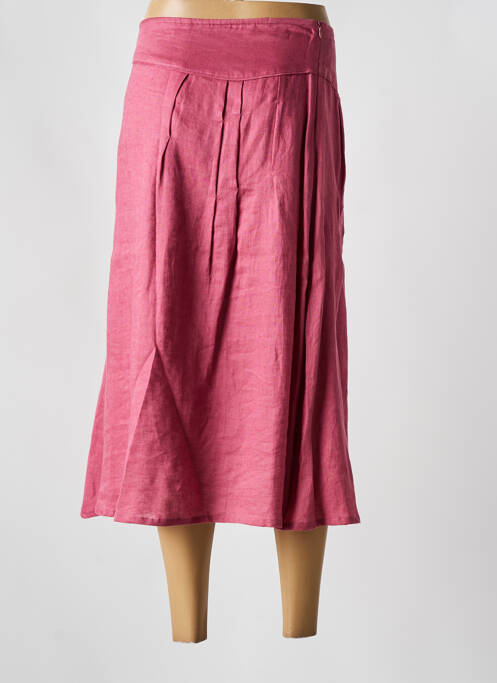 Fustă lungă roz ANIMALE femeie