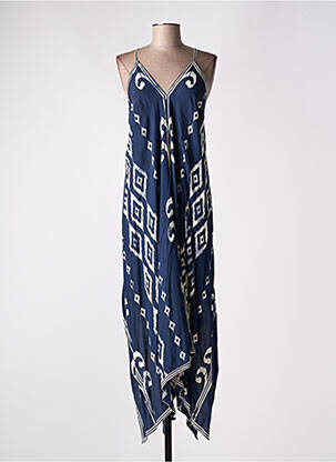 Rochie lungă albastru DERHY femeie