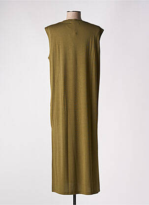 Rochie midi mâneci scurte mâneci scurte verde LOSAN femeie