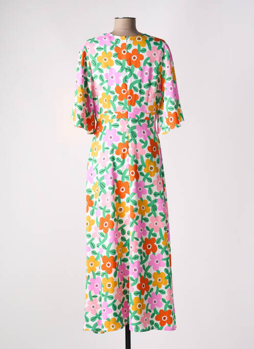 Rochie lungă alb TRAFFIC PEOPLE femeie