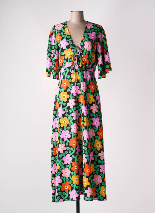 Rochie lungă negru TRAFFIC PEOPLE femeie