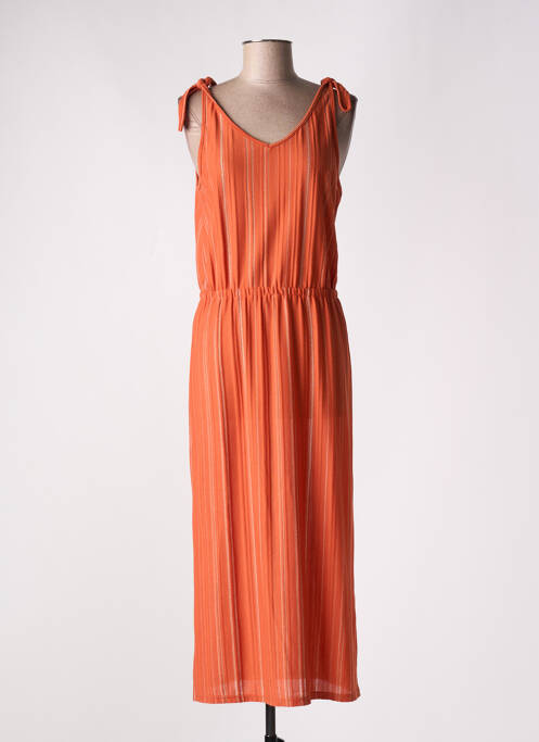 Rochie lungă portocaliu NUMPH femeie