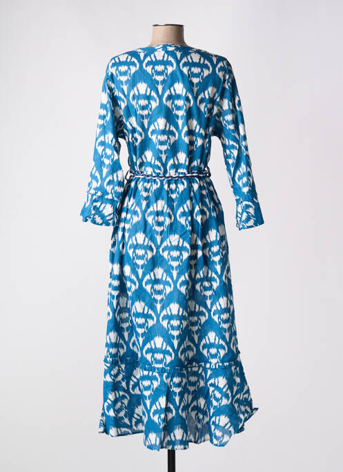 Rochie lungă albastru LOSAN femeie