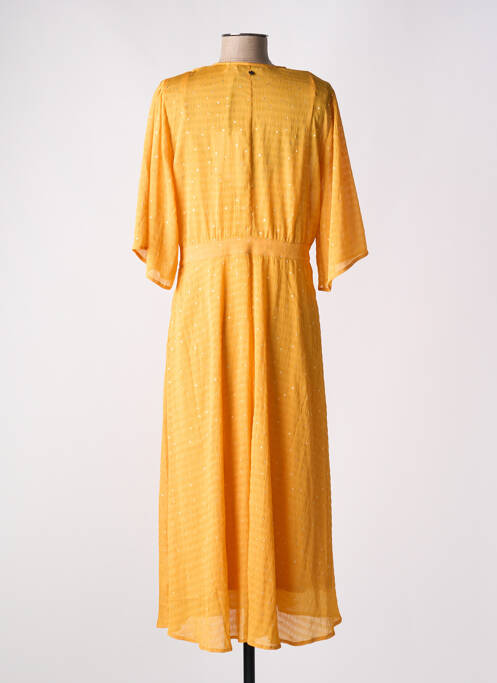 Rochie lungă galben NUMPH femeie