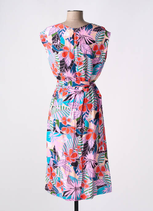 Rochie midi roz MADEMOISELLE YEYE femeie