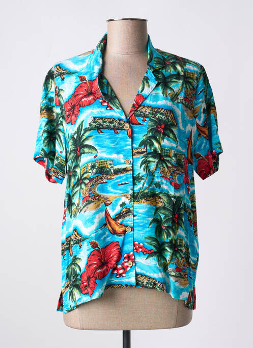 Cămașă mâneci scurte mâneci scurte albastru KING LOUIE femme