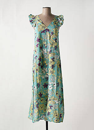 Rochie lungă albastru LOSAN femeie