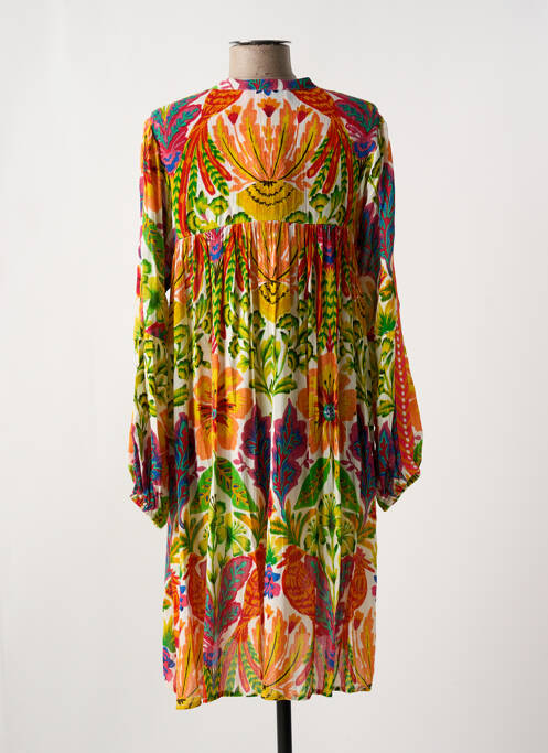 Rochie midi galben DERHY femeie