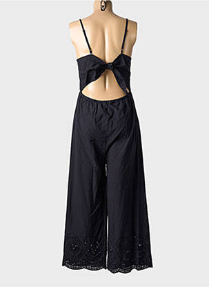 Salopetă-pantalon bretele subțiri bretele subțiri negru LOSAN femeie
