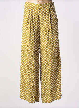 Pantalon larg verde TRAFFIC PEOPLE femeie