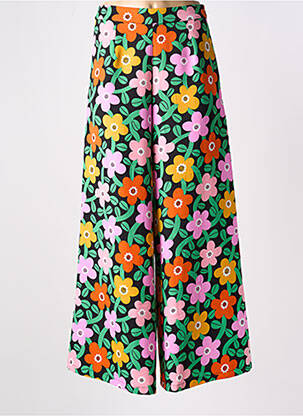 Pantalon larg negru TRAFFIC PEOPLE femeie