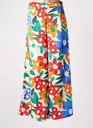 Pantalon larg portocaliu TRAFFIC PEOPLE femeie