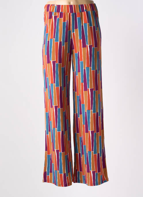 Pantalon larg portocaliu LOSAN femeie