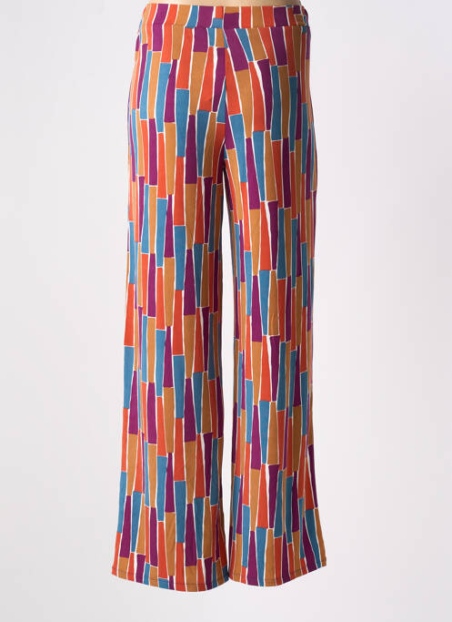 Pantalon larg portocaliu LOSAN femeie