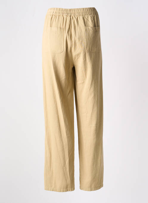 Pantalon drept bej EMILIE.K femeie
