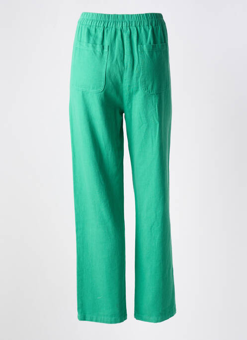Pantalon drept verde EMILIE.K femeie