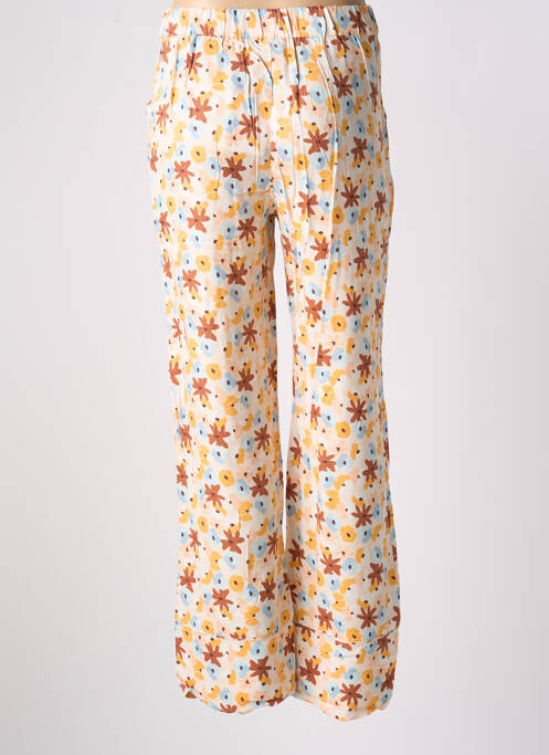 Pantalon larg bej COMPAÑIA FANTASTICA femeie