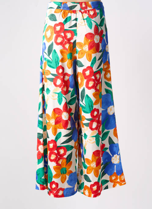 Pantalon larg portocaliu TRAFFIC PEOPLE femeie