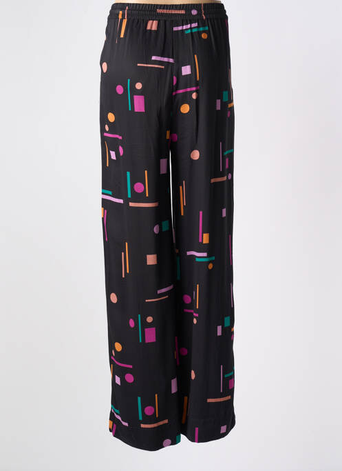 Pantalon larg negru NUMPH femeie