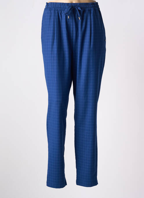 Pantalon drept albastru NUMPH femeie