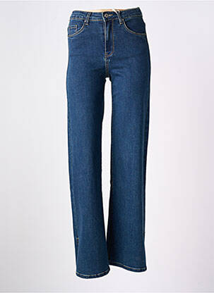 Blugi cu croială largă albastru CHERRY PARIS femeie