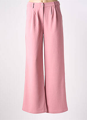 Pantalon larg roz COMPAÑIA FANTASTICA femeie