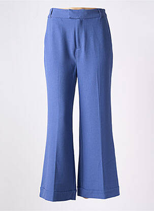 Pantalon evazat albastru KING LOUIE femeie