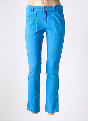 Blugi cu croială slim albastru RED LEGEND femeie