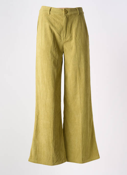 Pantalon larg verde COMPAÑIA FANTASTICA femeie