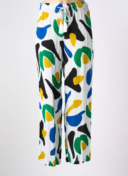 Pantalon larg alb LES TROPEZIENNES PAR M.BELARBI femeie