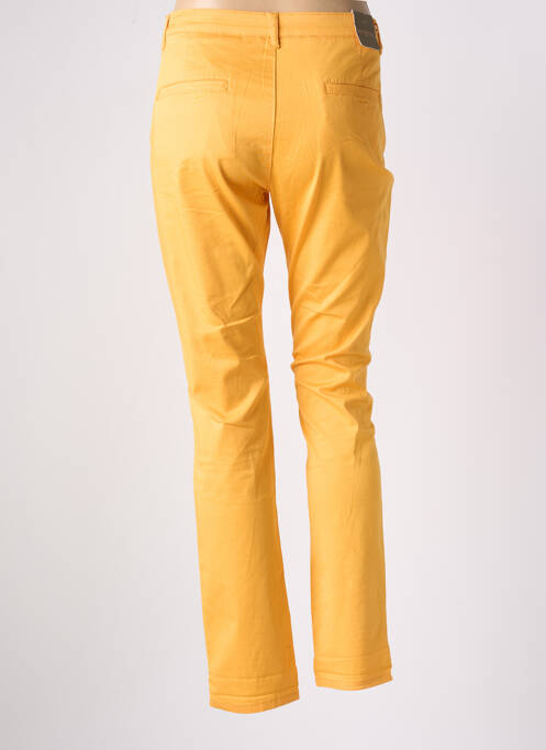 Pantalon chino galben REMIXX femeie