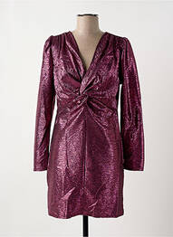 Rochie scurtă mâneci lungi mâneci lungi violet ATELIER EVÈNE femme