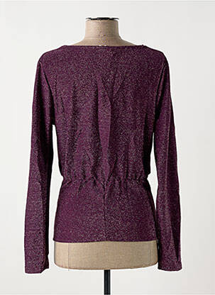 Top elasticitate mâneci lungi violet ATELIER EVÈNE femeie