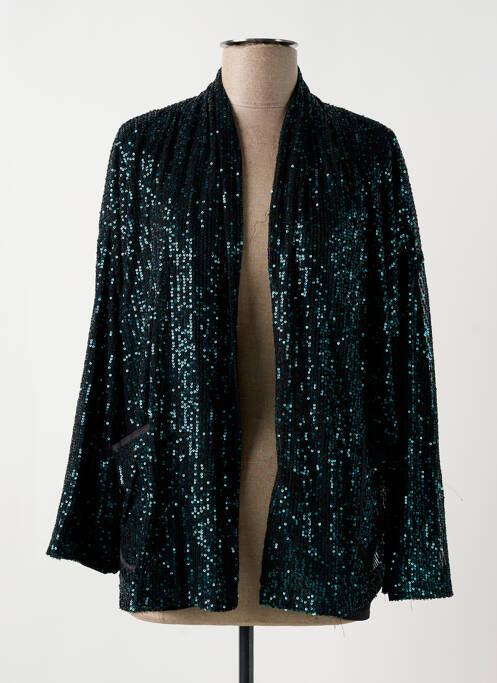 Vestă cu mâneci lungi verde KILKY femeie