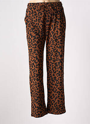 Pantalon drept maro EMILIE.K femeie