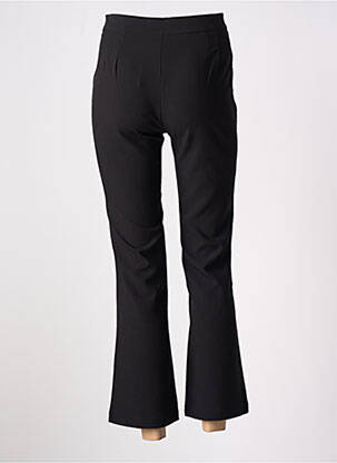 Pantalon 7/8 talie înaltă talie înaltă negru LOSAN femeie