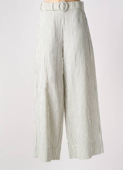 Pantalon larg bej MADEMOISELLE YEYE femeie