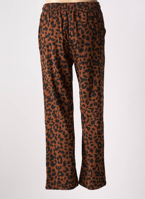 Pantalon drept maro EMILIE.K femeie