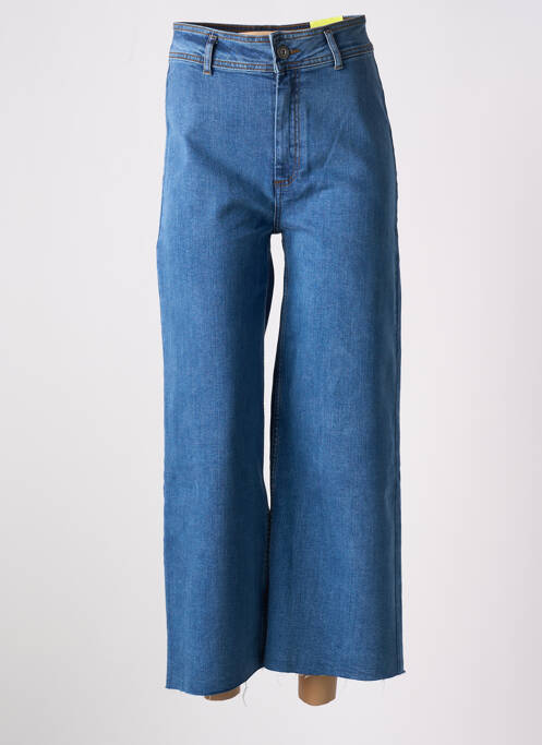 Blugi cu croială largă albastru LOSAN femeie