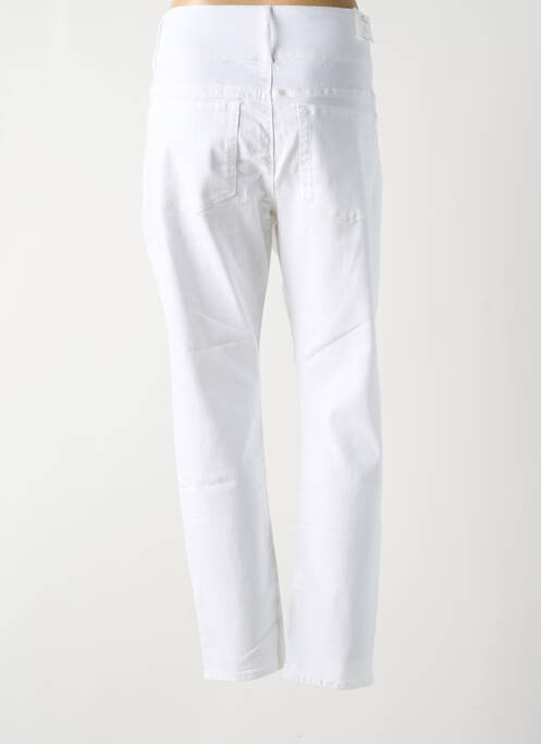 Pantalon 7/8 alb ONLY CARMAKOMA femeie