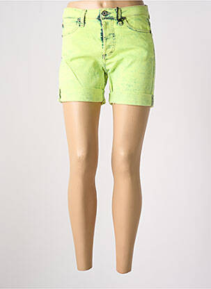 Șort țesătură denim mărime normală verde PLEASE femeie