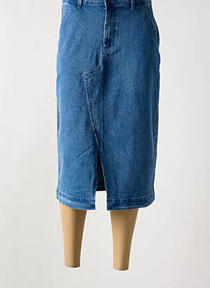 Fustă midi albastru COMPAÑIA FANTASTICA femeie