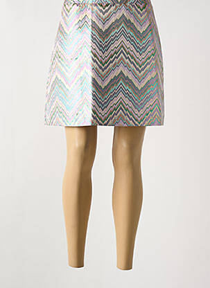 Fustă scurtă violet NUMPH femeie