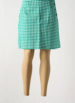 Fustă scurtă verde MADEMOISELLE YEYE femeie