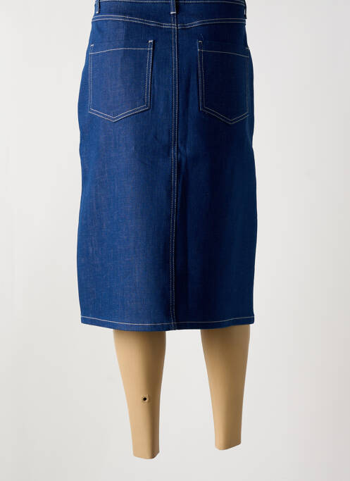 Fustă midi albastru NUMPH femeie