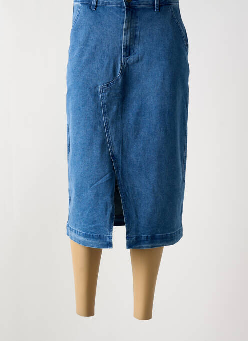 Fustă midi albastru COMPAÑIA FANTASTICA femeie