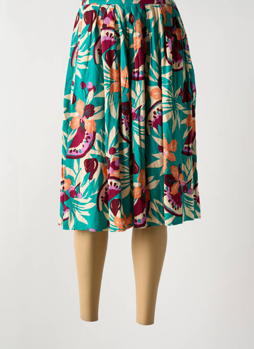 Fustă midi verde KING LOUIE femeie