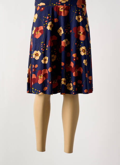 Fustă midi albastru KING LOUIE femeie